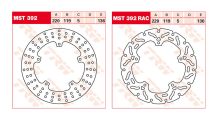  BMW S1000R (2014-2020) Bremsscheibe hinten