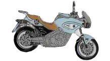  BMW F 650, CS, GS, ST, Dakar (1994-2007) Pin F 650 CS