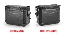  BMW R 1200 GS LC (2013-2018) & R 1200 GS Adventure LC (2014-2018) GIVI Trekker Outback EVO Smart Koffer schwarz mit Cut-Out für Auspuff