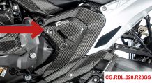  BMW R1300R Carbon Rahmendreieckcover