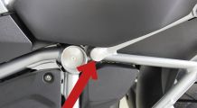  BMW R 1250 GS & R 1250 GS Adventure Heckrahmen-Abdeckkappen