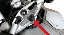  BMW K1300S GPS Halterung Gabelbrücke