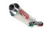 BMW R 80 Modelle GPR Slip On Auspuff Trioval Edelstahl