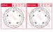 BMW K1200R & K1200R Sport Bremsscheiben vorne Rivet Pack