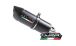 BMW K1200R & K1200R Sport GPR Slip On Auspuff Furore Nero Italia