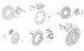 BMW R850C, R1200C 2x Schrauben M10x25