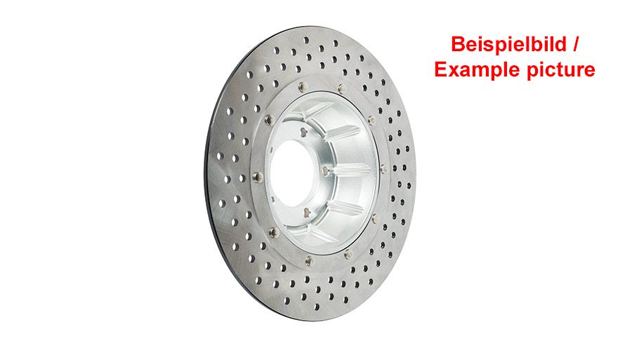 BMW R 100 Modelle Bremsscheibe 2-2 gelocht, tiefe Form