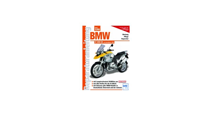 Bücher Reparaturanleitung BMW R 1200 GS