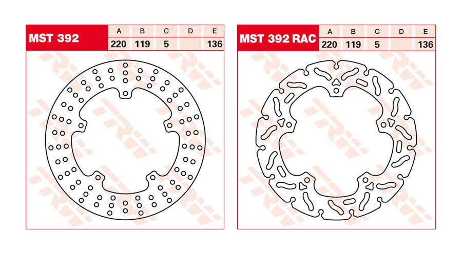 BMW S1000R (2014-2020) Bremsscheibe hinten