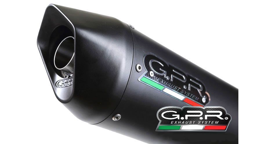 BMW R1200RT (2005-2013) GPR Slip On Auspuff Furore Nero Italia