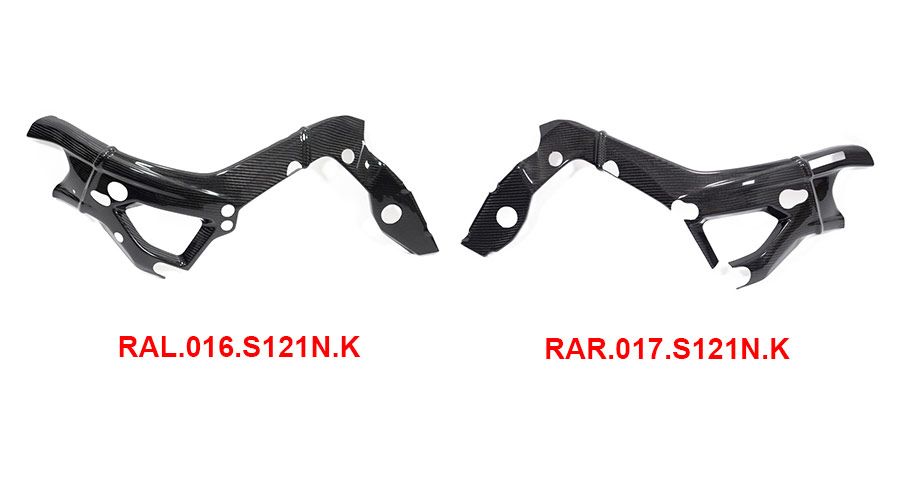 BMW S1000R (2021- ) Carbon Rahmenschützer