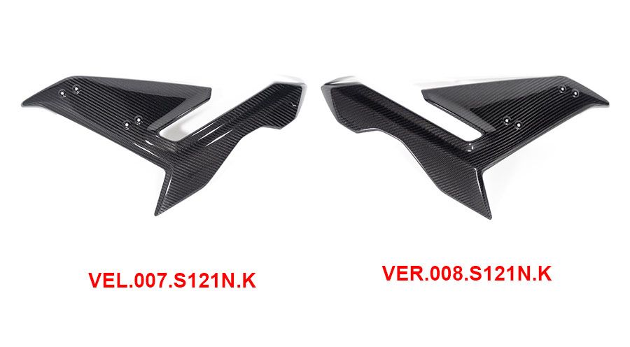 BMW S1000R (2021- ) Carbon Verkleidungsseitenteile