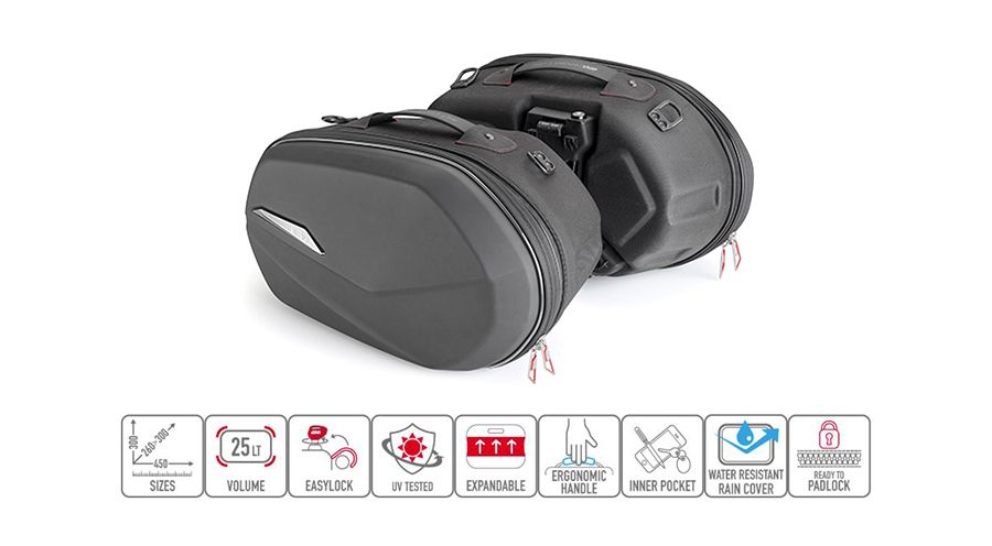 BMW F900R Satteltaschen Easylock