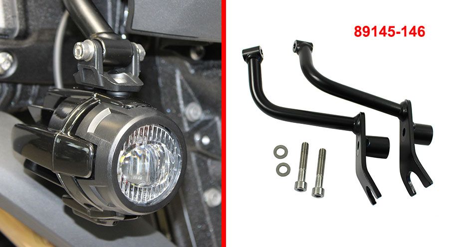 BMW R1300RT LED-Zusatzscheinwerfer zur Montage an zusätzlicher Halterung