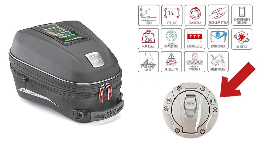BMW R1300R Tankrucksack ST612