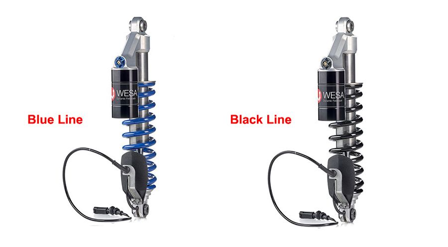 BMW R 1250 GS & R 1250 GS Adventure Wilbers Federbein Typ 635 Plug & Play WESA Dynamic Feedback vorne