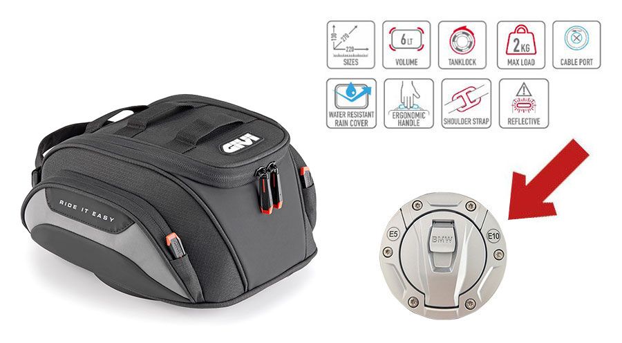 BMW R1300GS & Adventure Tankrucksack Easy BAG