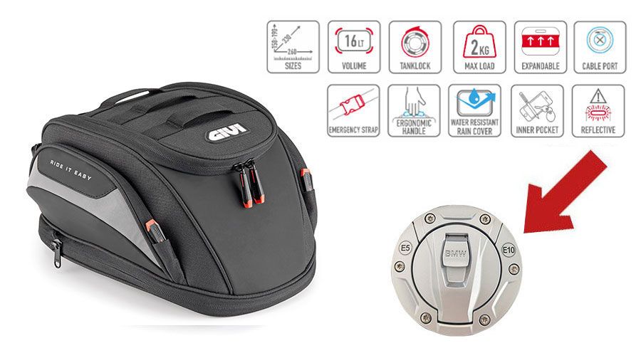 BMW R1300R Tankrucksack Easy-T