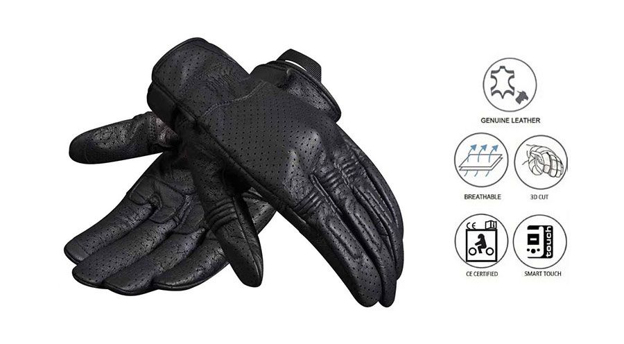 BMW R1300GS & Adventure Handschuh Ergo Bee schwarz
