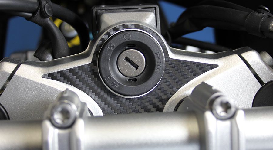 BMW F800S, F800ST & F800GT Gabelbrückenschutzpad