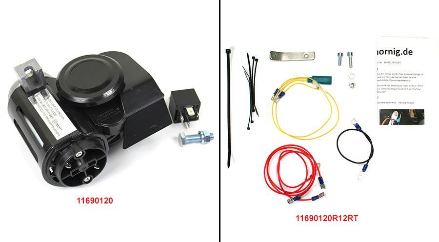 BMW R1200RT (2005-2013) Zweiklang Hupe