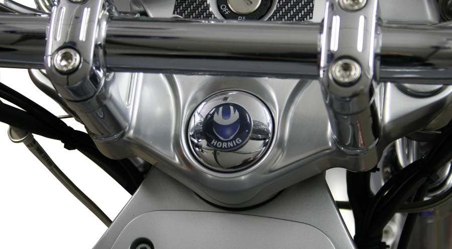 BMW R850C, R1200C Lenkkopfabdeckung mit Emblem