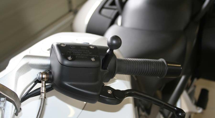 BMW R1100S GPS Halterung