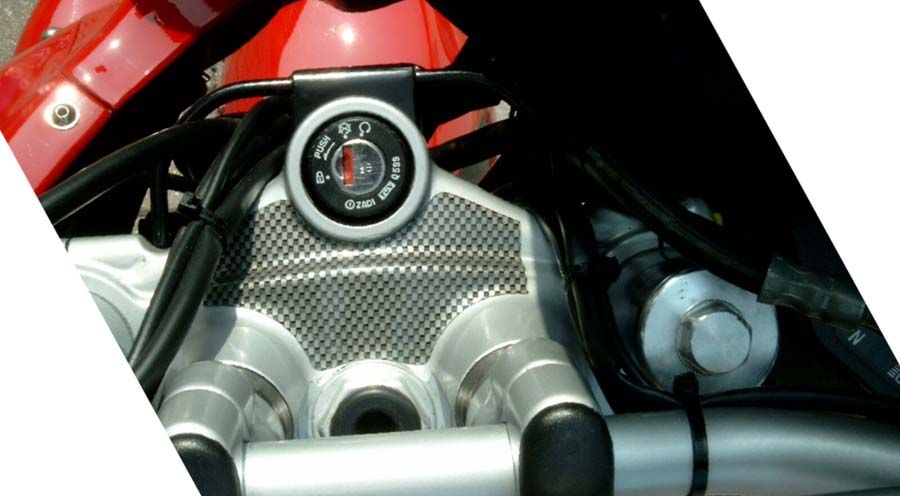 BMW F 650, CS, GS, ST, Dakar (1994-2007) Gabelbrückenschutzpad