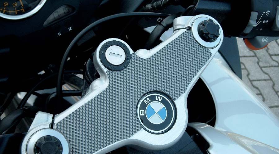 BMW R1100S Gabelbrückenschutzpad