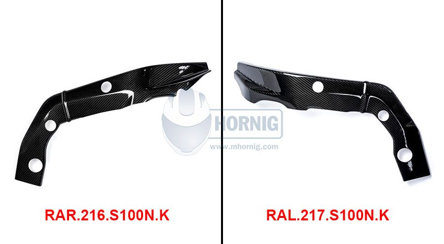 BMW S1000R (2014-2020) Carbon Rahmenschützer