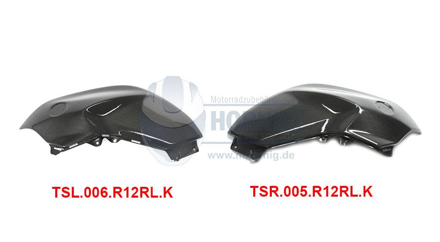 BMW R 1200 R, LC (2015-2018) Carbon Tankseitenteil