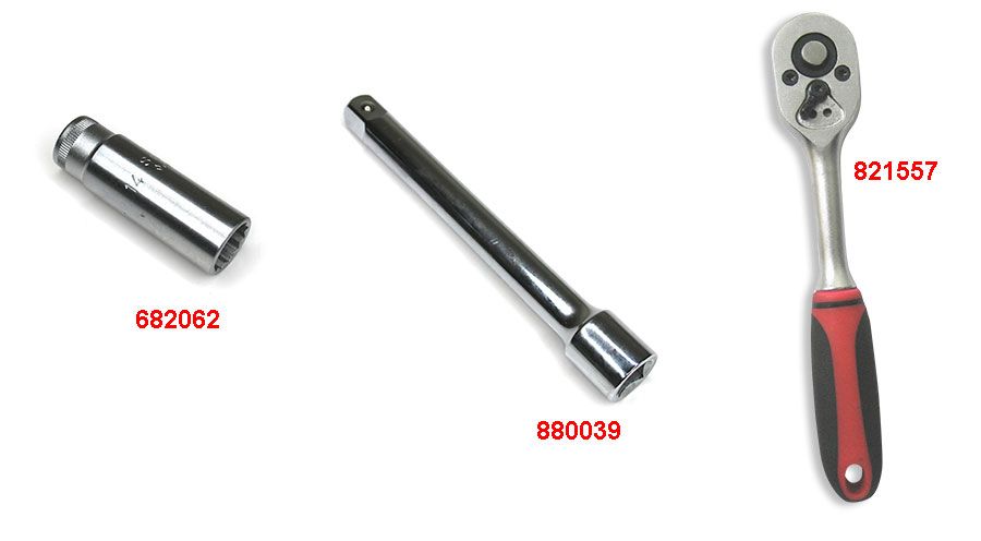 BMW R1200GS (04-12), R1200GS Adv (05-13) & HP2 Zündkerzenschlüssel 14mm DOHC